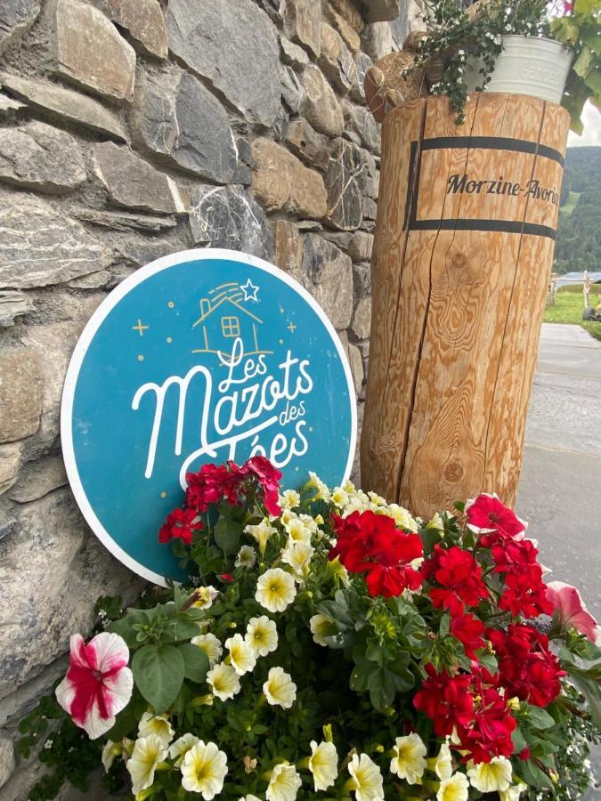 Les Mazots Des Fees Bed and Breakfast Morzine Exteriör bild